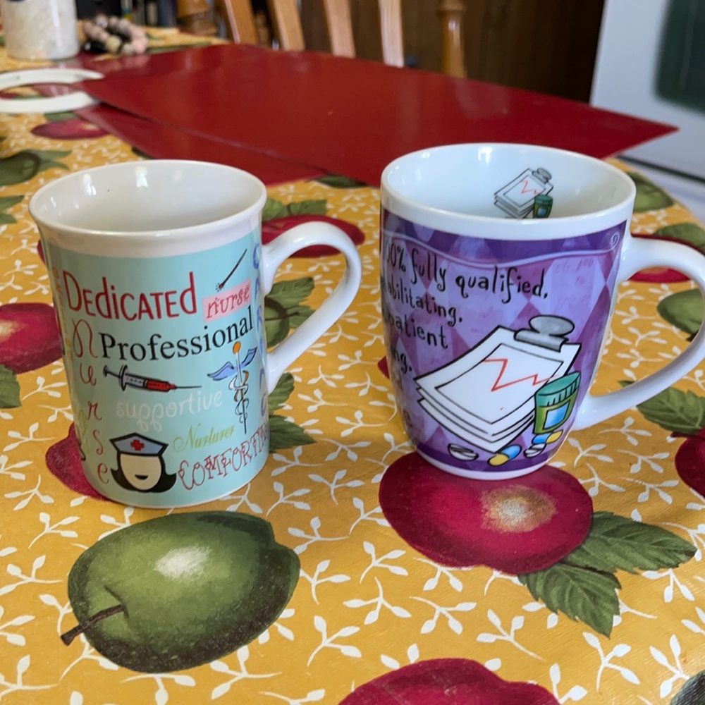 2 nurse mugs
